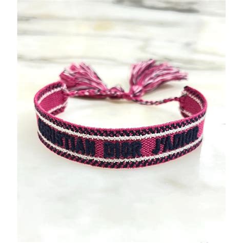 dior star bracelet|christian dior woven bracelet.